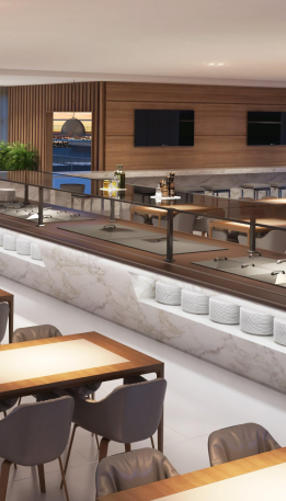 실시간 혼잡도 모니터링 화면