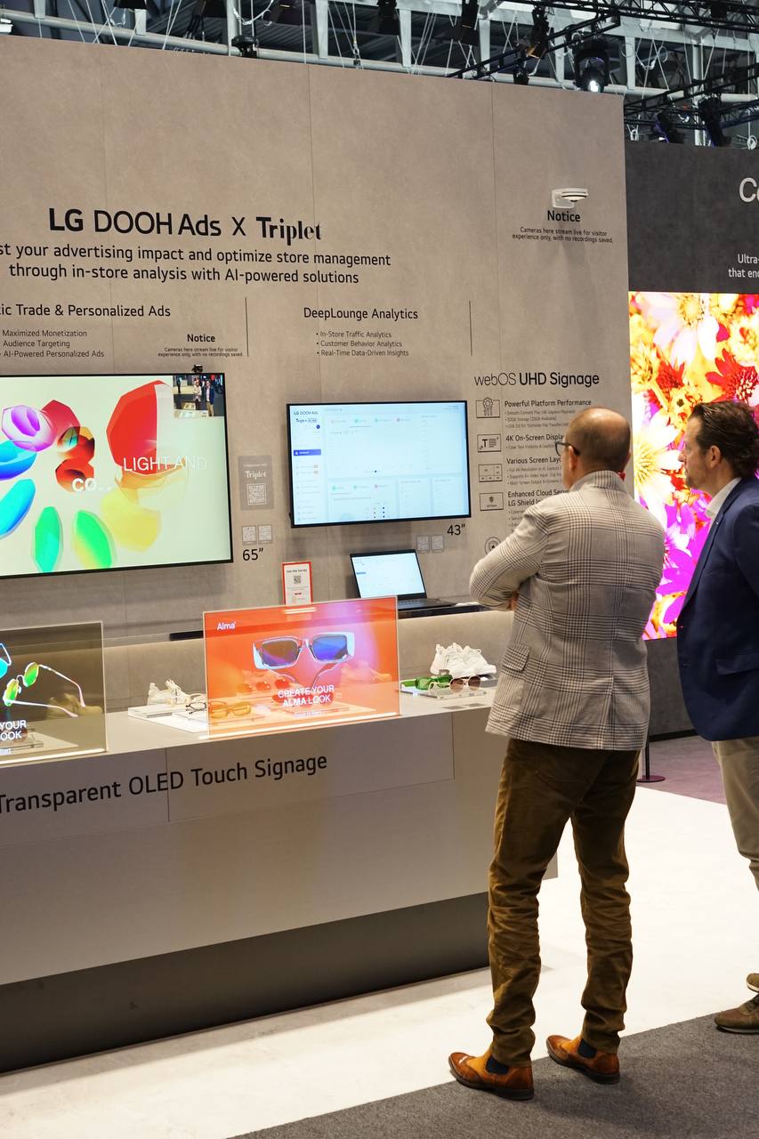 Triplet Partners with LG Electronics for ISE 2025… Accelerating Global Expansion