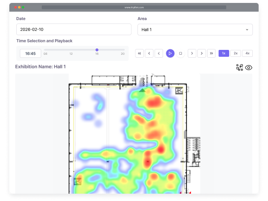 단기 행사 운영에 특화된<br>실시간 분석